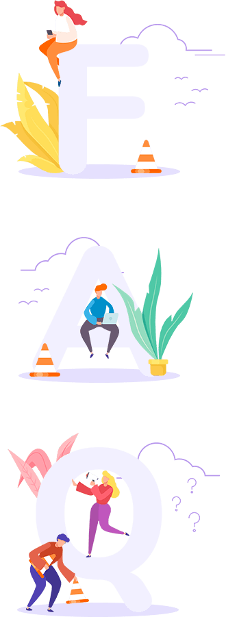 Frequently asked questions illustration
